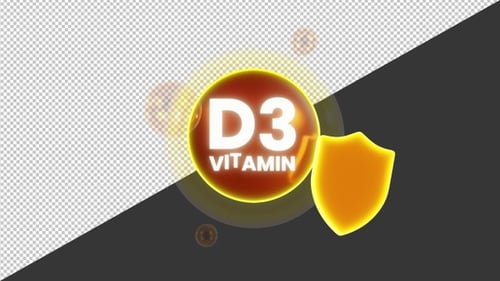 3D Vitamin D3 Cholecalciferol Supplement | Alpha Channel