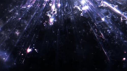 Chute de particules
