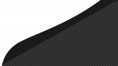 Animation en boucle de transition liquide avec fond transparent