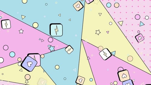 Playful Squares Background