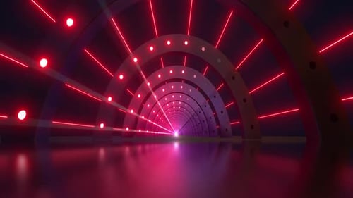 4K Colored Light Tunnel Pack