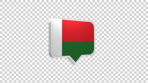 Icône du drapeau de Madagascar