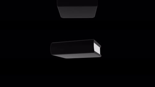 3D Minimalist Books Stacking Animation