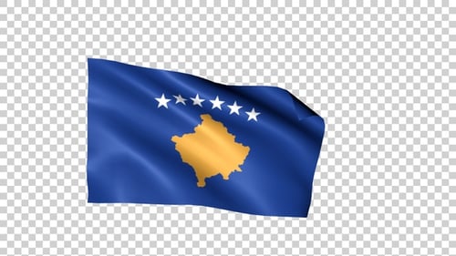 Kosovo Flag Loop