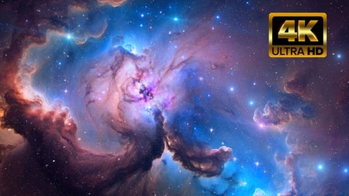 Nebula And Galaxy In Space