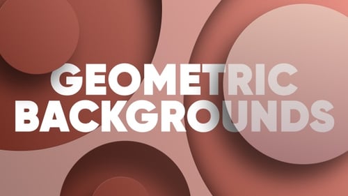 Geometric Abstract Backgrounds in 4K