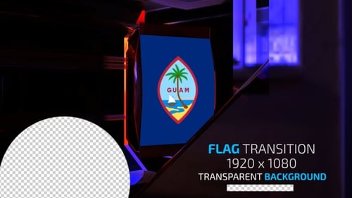 Futuristic 3D Spinning Panel Reveal