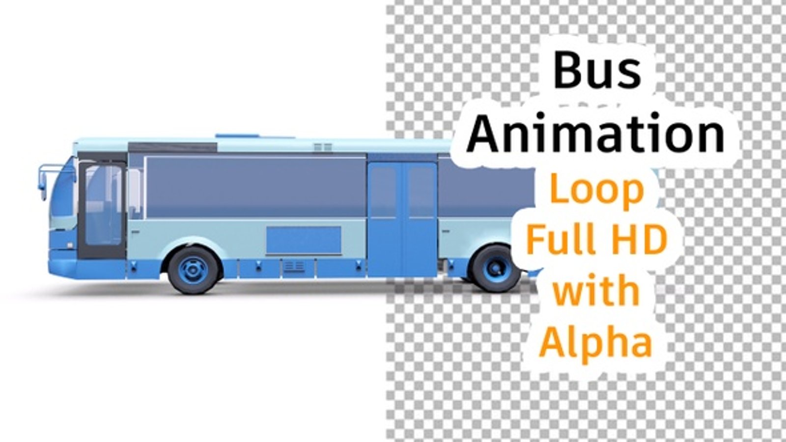 Luxury Bus moving Animation Loop, Backgrounds Motion Graphics ft. bus ...