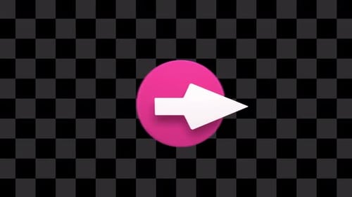 Pink Radial Arrow Animation 2