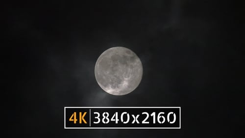 Moon and Clouds