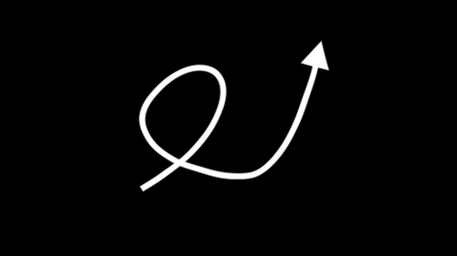 Animated Looping Arrow Path