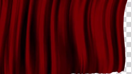 Red Curtain Opening