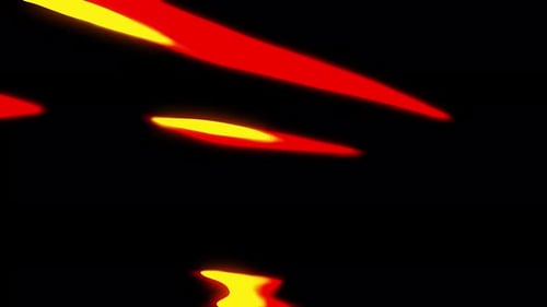 Flammender Feuerübergang mit transparentem Hintergrund