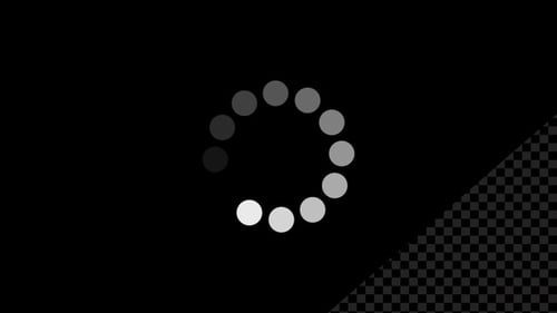 Animation des icônes de chargement et de mise en mémoire tampon en boucle