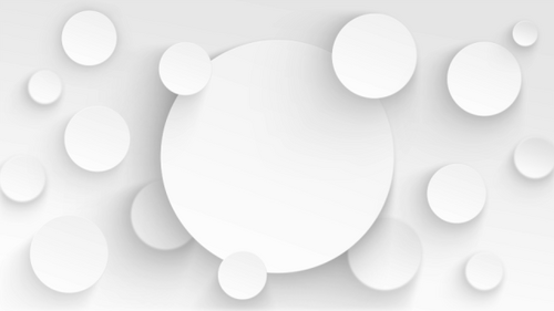 Modern Animated Geometric Circles Background Loop