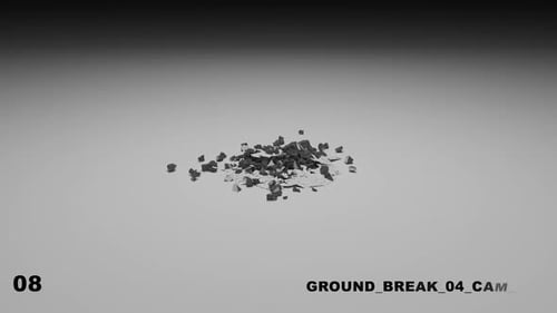 Ground Break Surface Crack Hole Reveal Animation Pack
