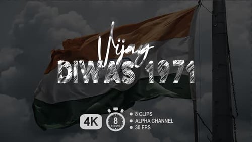 Vijay Diwas 1971 Text Animation