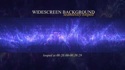 Purple Particles Background