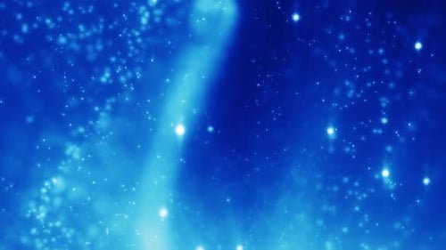 Blaue Sterne im unendlichen Hintergrund