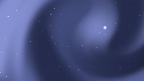 Abstract Fluid Swirl with Sparkling Particles Background