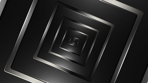 4k Rotating Steel Squares