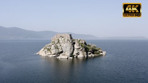 Monastery on a small island