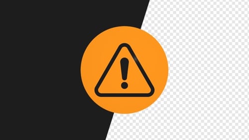 Scam warning sign | Alpha Channel