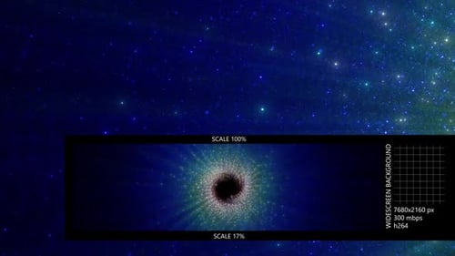 Particules de vortex statique arc-en-ciel