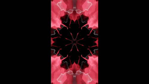 Dynamic Abstract Fluid Kaleidoscope Background Loop