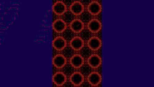 Vertical Abstract Colorful Kaleidoscope VJ Loop V2