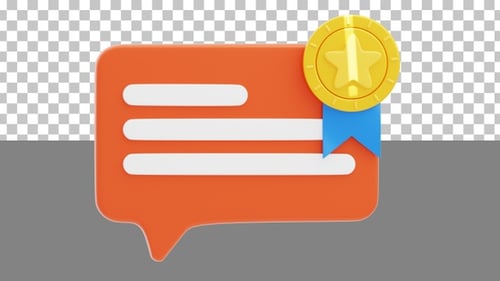 3D Animation of Best Comment | Alpha Channel