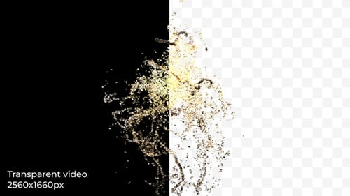 Abstract Particles 2K | Alpha Channel