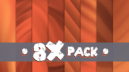 Paquete de fondo degradado naranja oscuro