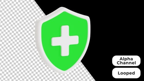 3D Animated Insurance | Alpha Channel