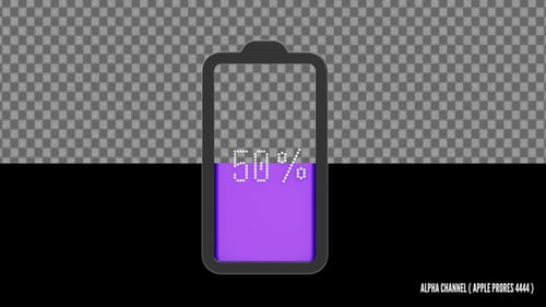 3D Battery Bar Animated