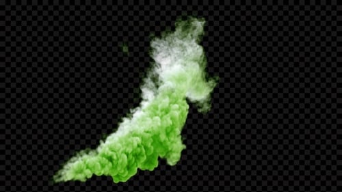 Green Color Smoke V2