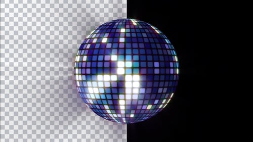 Discokugel auf Alpha-Loop