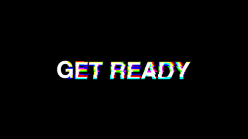 Get Ready Text Animation 4