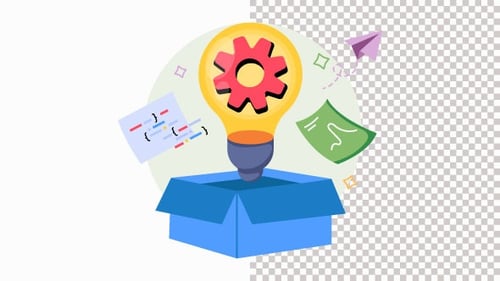 Product Development Animation Alpha Channel