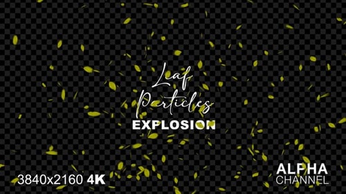 Autumn Leaf Particles. Autumn Leaves. Green Leaves