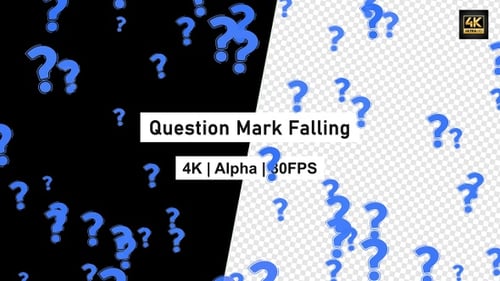 Fragezeichen Fliegen mit Alpha 4K