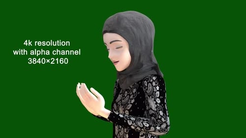 Ramadan-Gruß Lady 02
