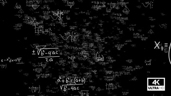 Math And Physics Formulas Loop, Overlays Motion Graphics ft. physics ...