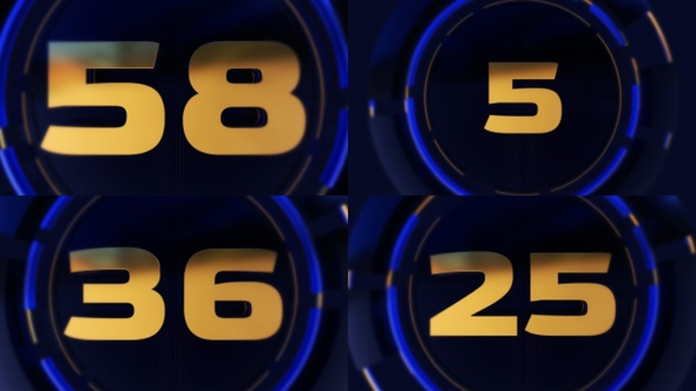 Gold Countdown, Backgrounds Motion Graphics ft. countdown & background ...