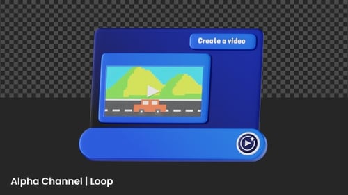 Animation Vidéo 3D générée par l'IA | Alpha Loop