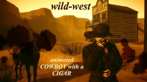 Wild West : Cinematic Animated Teaser Video of Cowboy with a Cigar and Horse