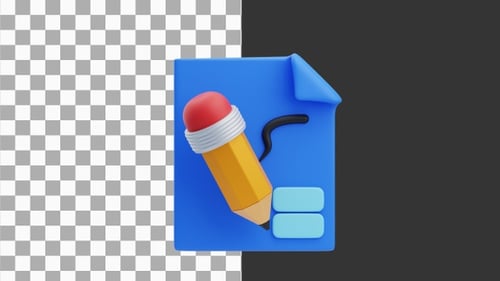 Animación 3D de la organización de archivos Sketch para un flujo de trabajo de diseño fluido | Alpha Channel