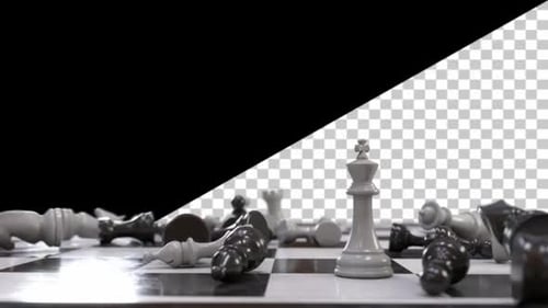 Chess Pieces Running Into Each Other