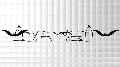 Bats Flying Transparent Background V.2