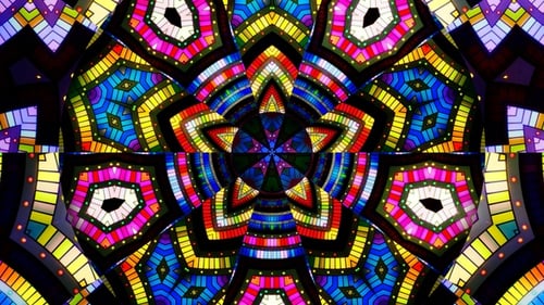 Colorful Led Mandala